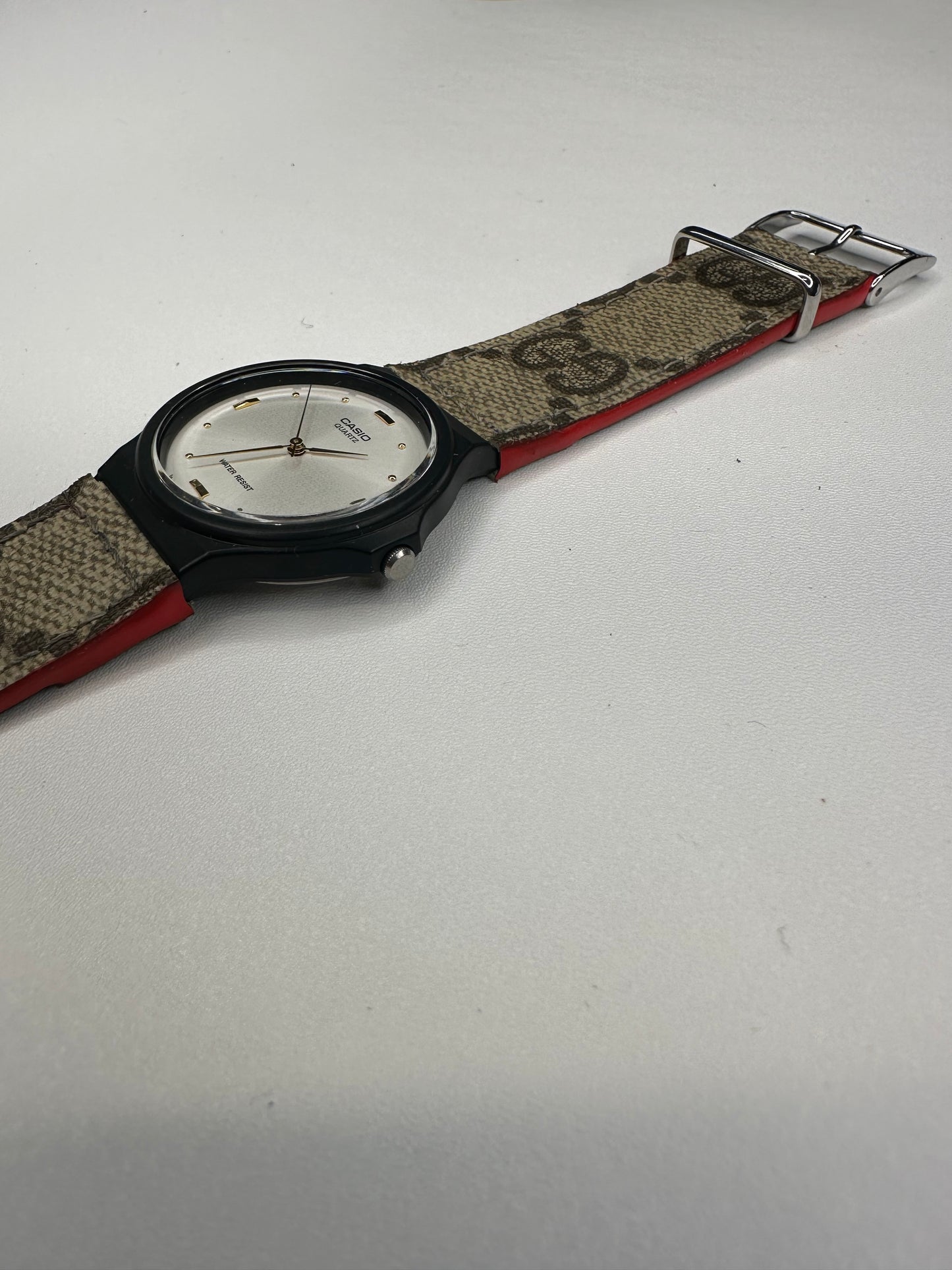 Casio red edge paint