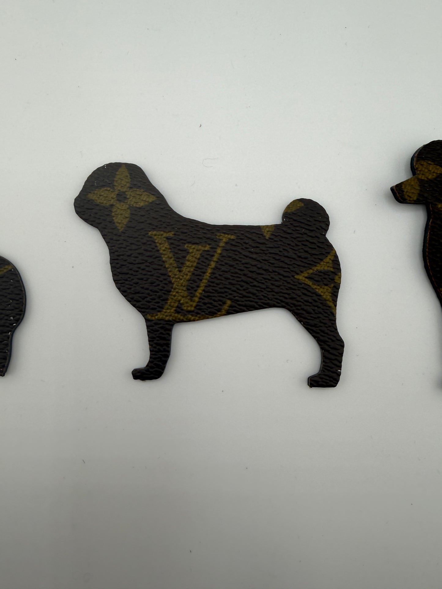 Pug keychain/bag charm with name(write in notes)