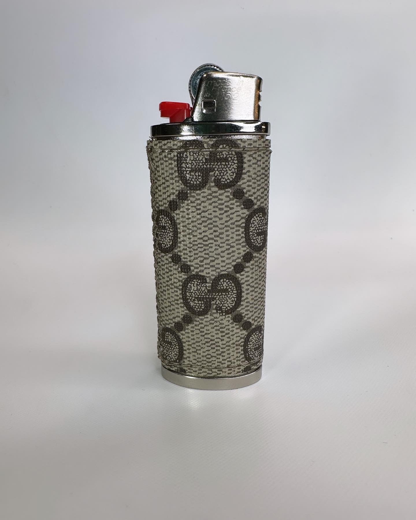 Upcycled Gucci Bic Lighter Case (reusable)