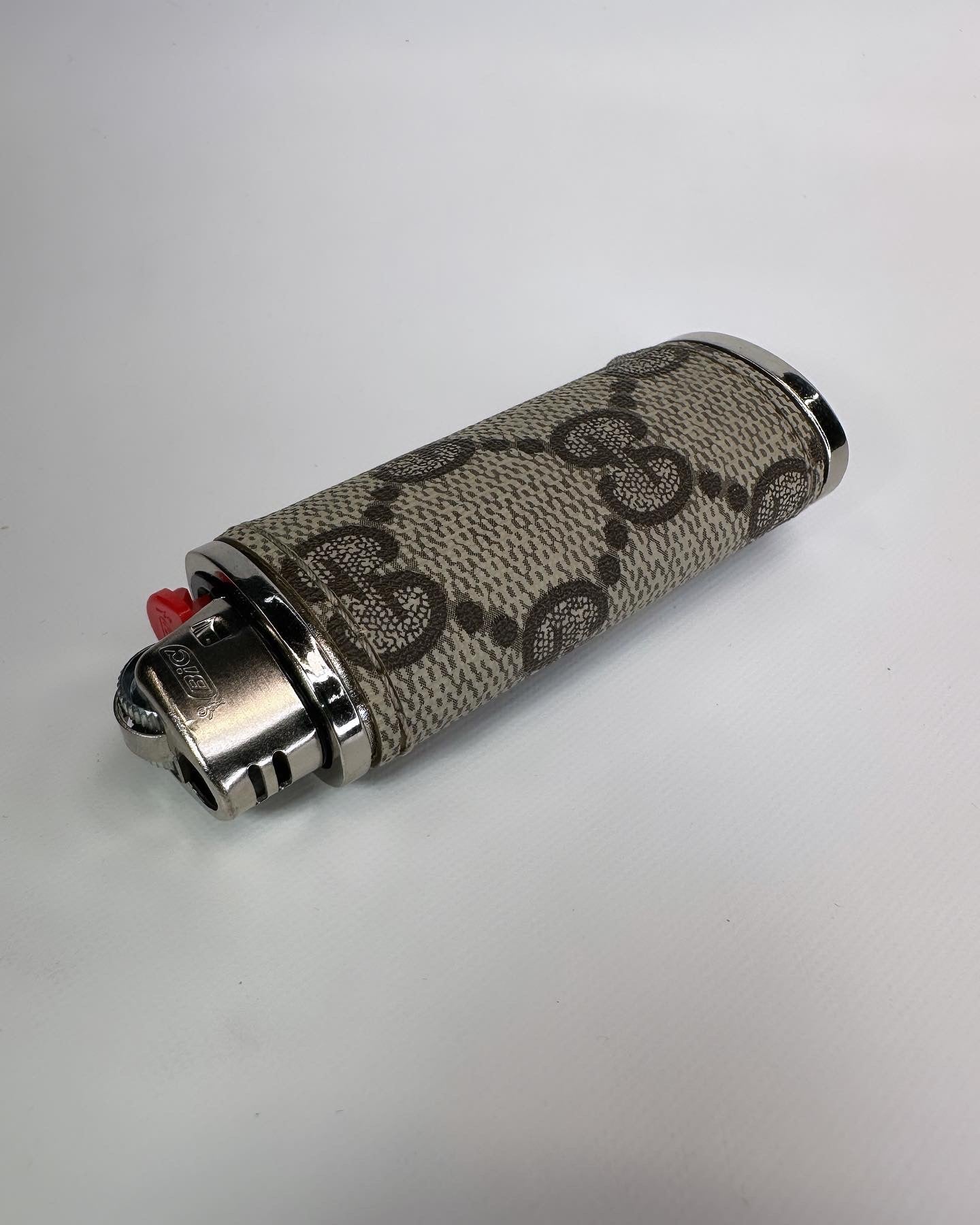 Upcycled Gucci Bic Lighter Case (reusable)