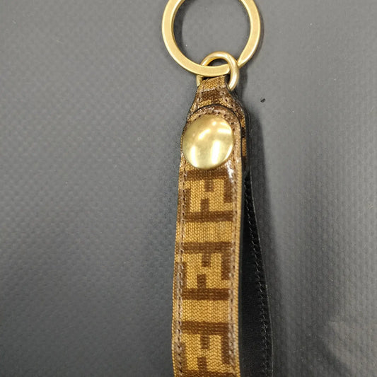 Fendi Upcucled Snap Keychain